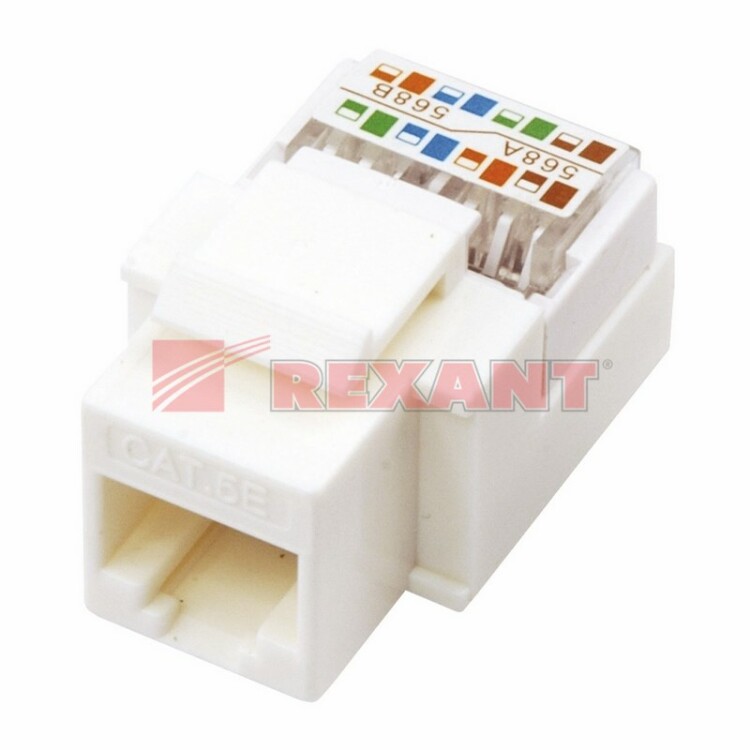 Механизм розетки RJ-45 (кат. 5е,UTP ) вставка