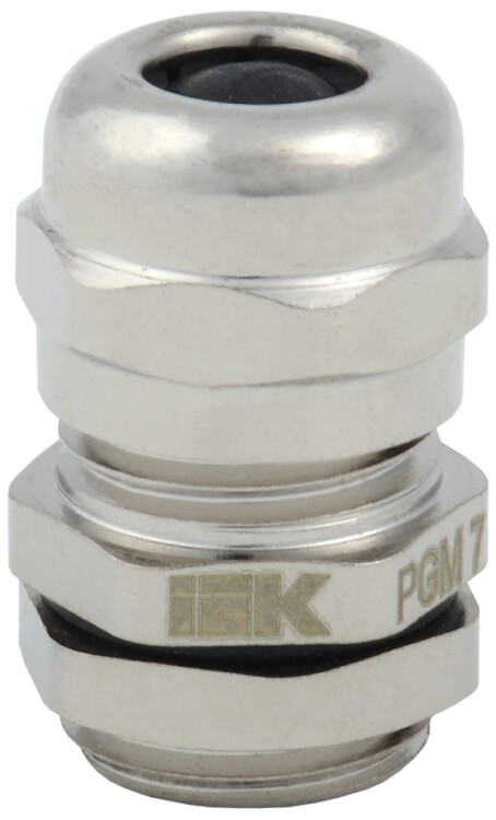 Сальник PGM 7 метал. диаметр проводника 3-6мм IP68 IEK