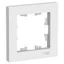 Рамка 1-мест. гориз./вертик., белая AtlasDesign-Рамки для ЭУИ - купить по низкой цене в интернет-магазине, характеристики, отзывы | АВС-электро