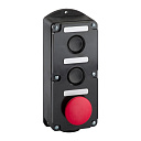 Пост кнопочный ПКЕ 222-3-У2-IP54-КЭАЗ 10А (2 черных кнопки + красный гриб)-Кнопки и кнопочные посты - купить по низкой цене в интернет-магазине, характеристики, отзывы | АВС-электро