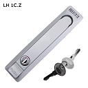 Ручка поворотная с цилиндром (LH 1C.Z)-Замки - купить по низкой цене в интернет-магазине, характеристики, отзывы | АВС-электро
