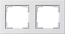 Рамка 2-мест. матов. белый Е2-Рамки для ЭУИ - купить по низкой цене в интернет-магазине, характеристики, отзывы | АВС-электро